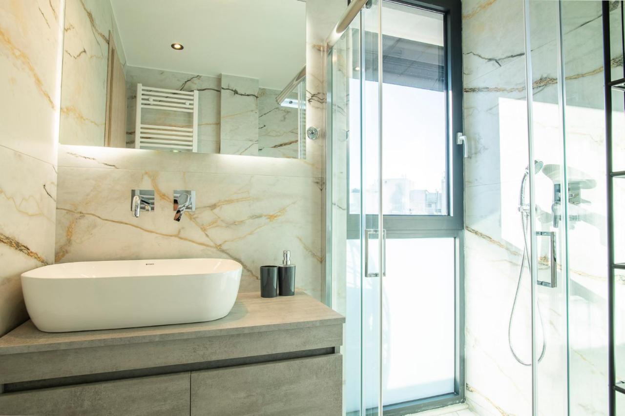 아테네 Luxury Penthouse With Acropolis View And Jacuzzi 아파트 외부 사진