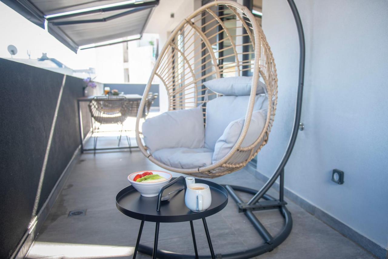 아테네 Luxury Penthouse With Acropolis View And Jacuzzi 아파트 외부 사진